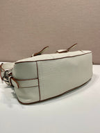 Prada Large Tote Bag 35cm Ivory Leather