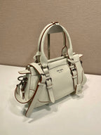 Prada Large Tote Bag 35cm Ivory Leather