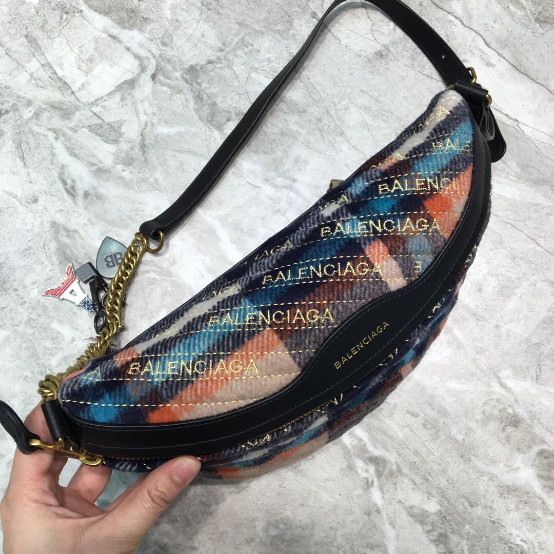 BLN-Ciaga Souvenir XS Belt Bag In Multicolor, For Women,  Bags 9.5in/24LO