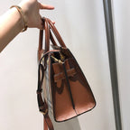 B-Berry - BB  Mini  Check Two-handle Title Bag Archive Beige For Women, Bags 10.2in/26LO 80252671