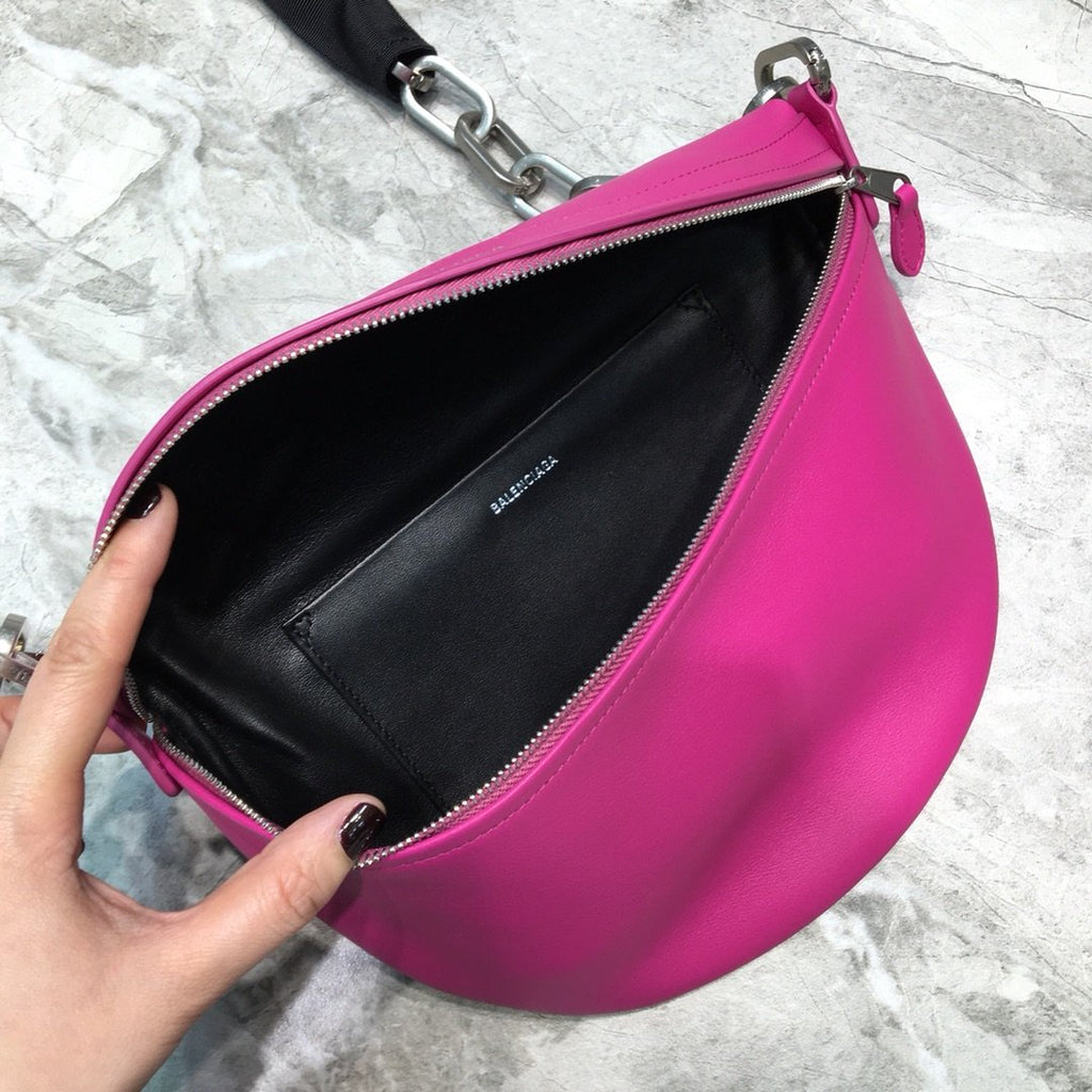 BLN-Ciaga Souvenir XXS Belt Bag In Dark Pink, For Women,  Bags 11.8in/30LO