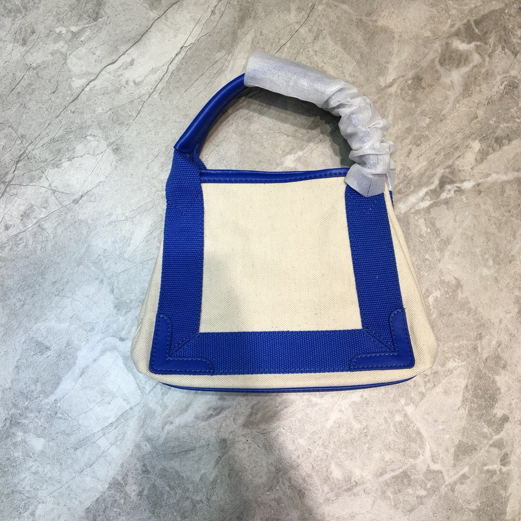 BLN-Ciaga Navy XS Tote Bag In Blue, For Women,  Bags 12.6in/32LO