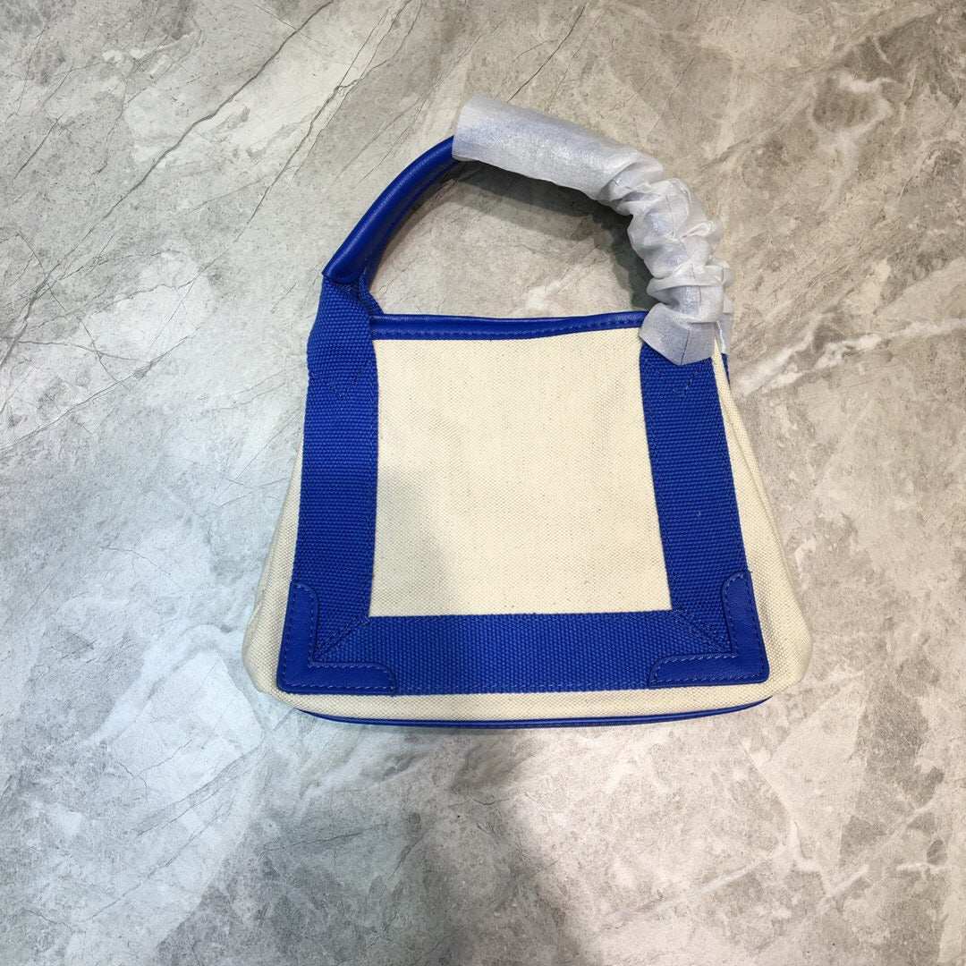 BLN-Ciaga Navy XS Tote Bag In Blue, For Women,  Bags 12.6in/32LO