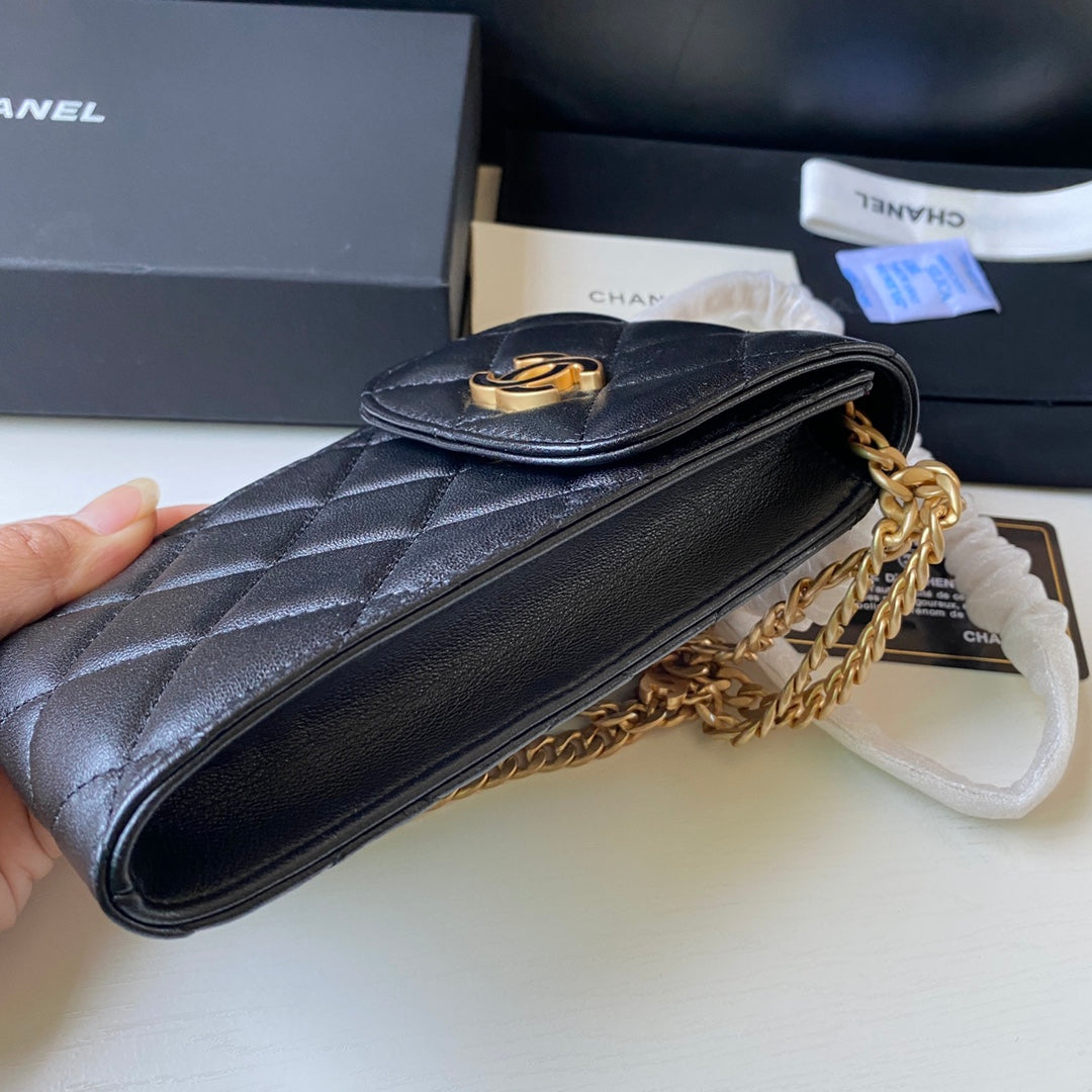 CHL - Phone Holder Black Bag For Women 15LO/6in