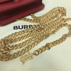 B-Berry - BB  Tb Chain Belt Bag Red For Women, Bags 6.6in/17LO