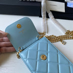 CHL - Phone Holder Blue Bag For Women 15LO/6in