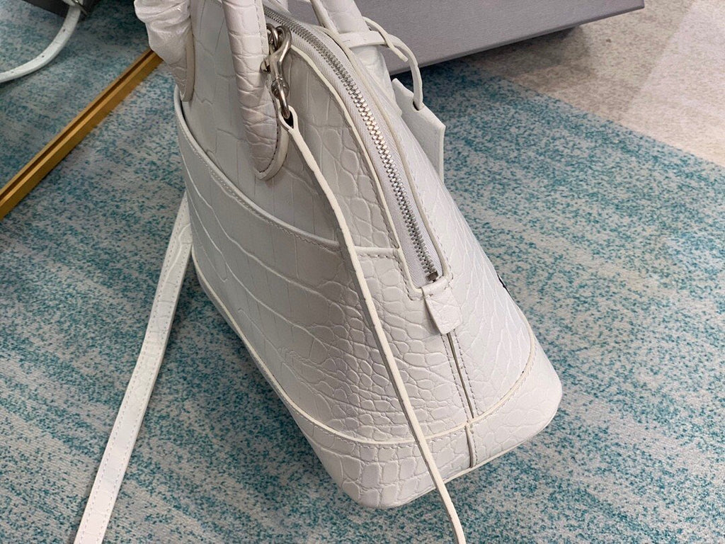 BLN-Ciaga Ville XXS Handbag In White, For Women,  Bags 8.6in/22LO