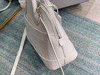 BLN-Ciaga Ville XXS Handbag In White, For Women,  Bags 8.6in/22LO