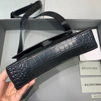 BLN-Ciaga Downtown XS Shoulder Bag In Black, For Women,  Bags 10in/25LO 67135523E871000