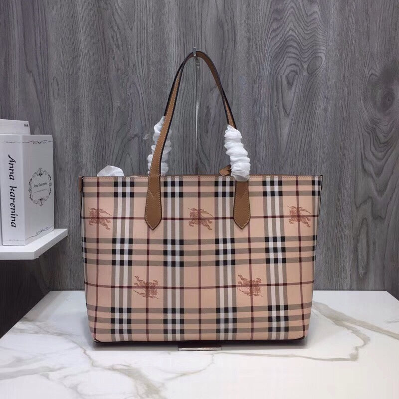 BB Reversible Tote Haymarket Canvas Medium For Women, Bags 19.3in/49LO