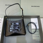 BLN-Ciaga XX Small Hobo Bag In Black, For Women,  Bags 7.8in/20LO 6955892108X1000