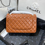 CHL - Large Classic Handbag Gold Hardware Brown For Women Handbags, Shoulder Bags 11.8in/30LO