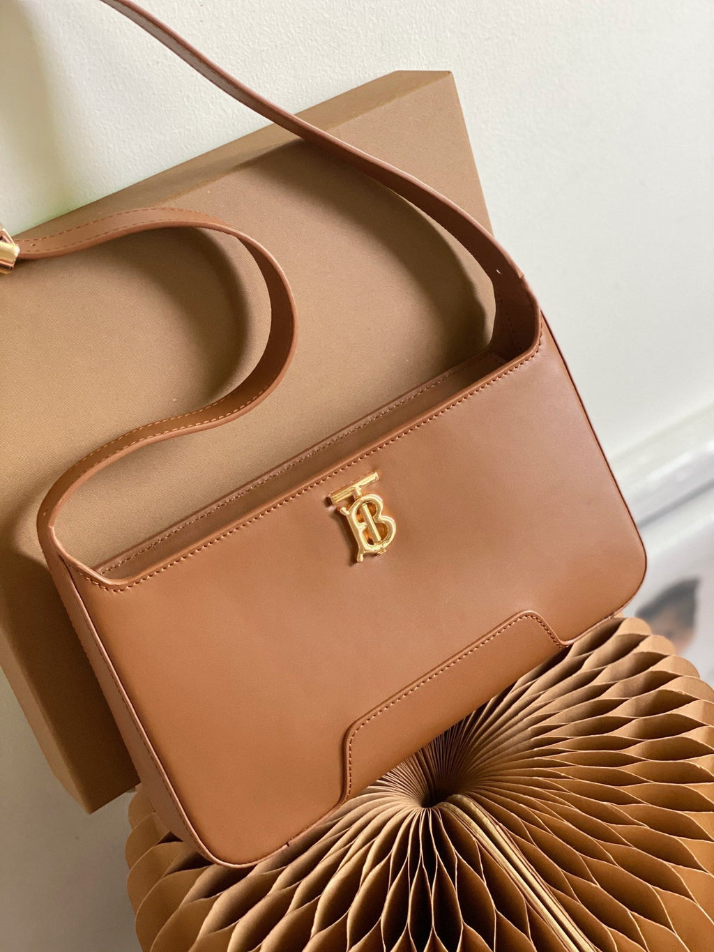 B-Berry - BB  Thomas Shoulder Bag Monogram Brown For Women, Bags 5.5in/14LO 80462511