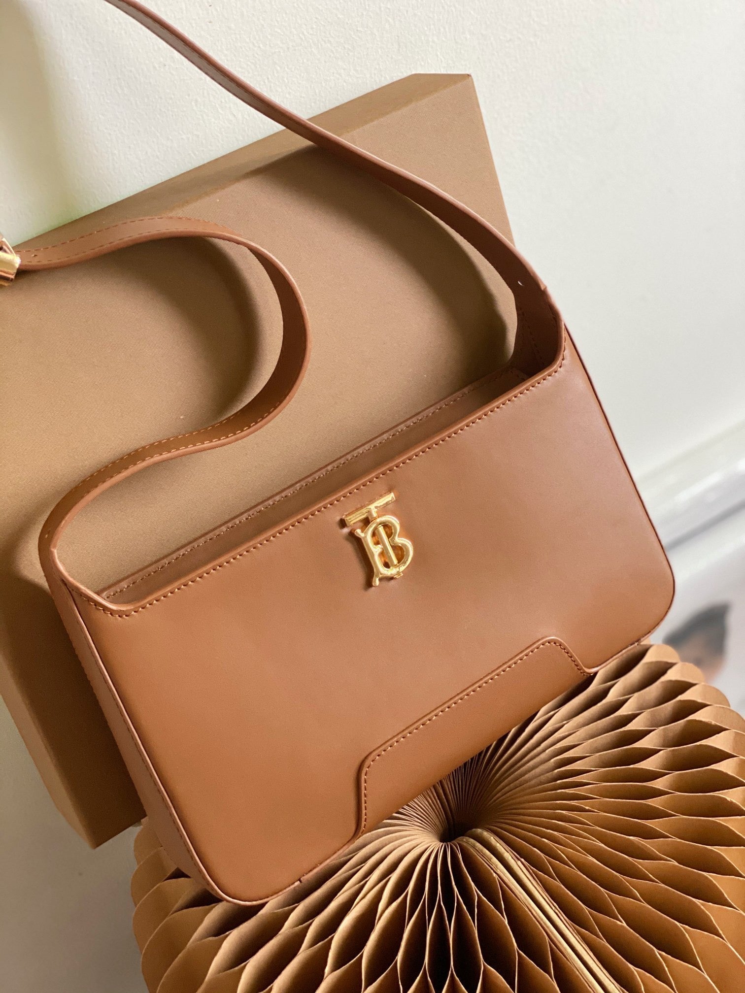 B-Berry - BB  Thomas Shoulder Bag Monogram Brown For Women, Bags 5.5in/14LO 80462511