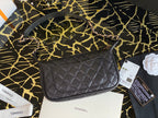 CHL -  Classic Shoudlerbag Black For Women 9.8 in / 25 LO