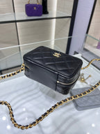 CHL - Vanity With Chain Black Bag For Women 9LO/3.5in AP2920 B08811 94305