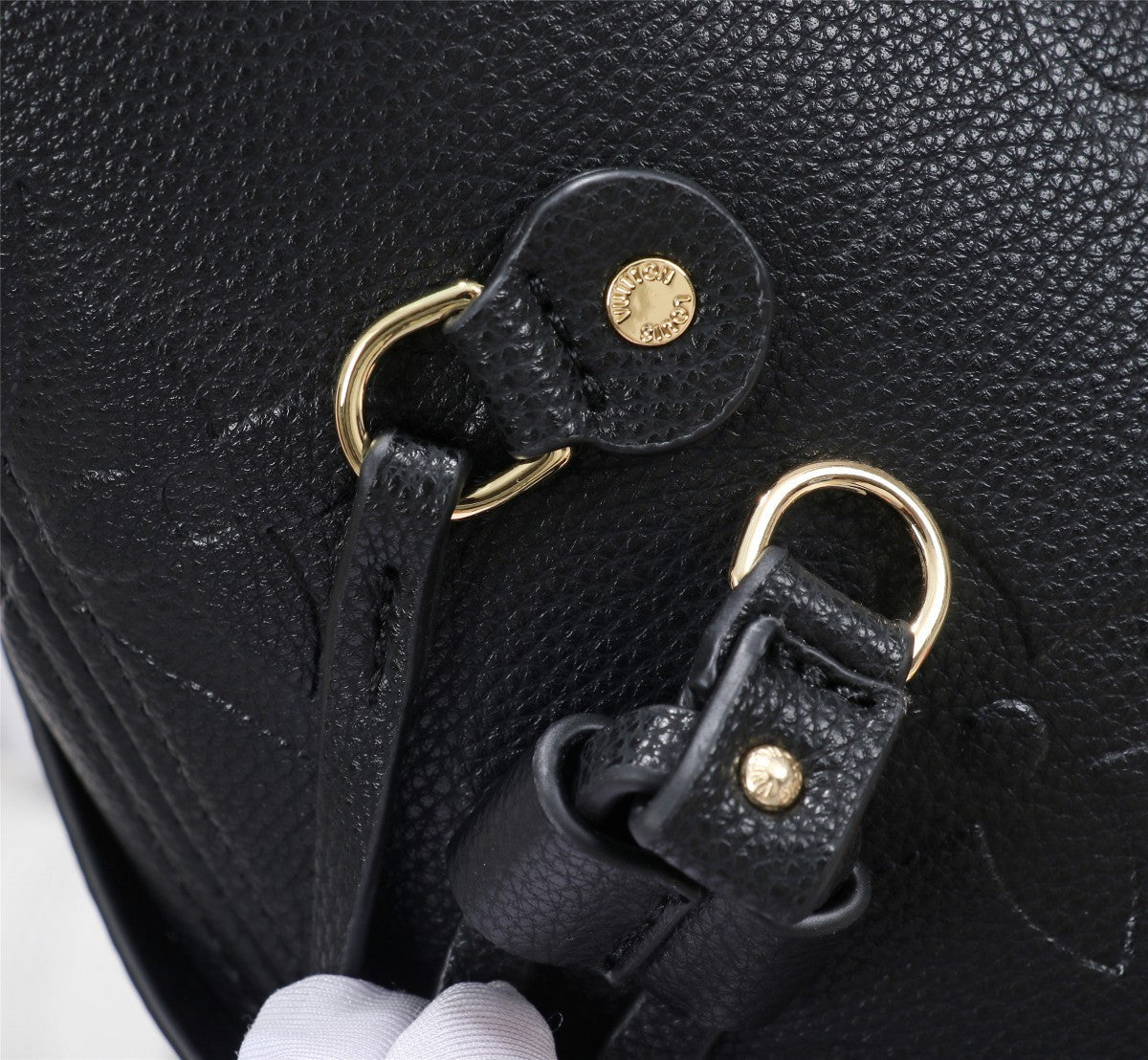 LU VI NeTLM -full MM -  Tote Bag Monogram Empreinte Black For Women, Handbags, Shoulder Bags 12.2in/31LO LV M45685