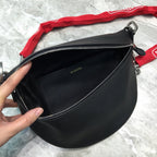BLN-Ciaga Souvenir XXS Belt Bag In Black, For Women,  Bags 11.8in/30LO