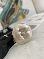 CHL -  Camellia Clutch With Chain Gold Bag For Women 11LO/4in
