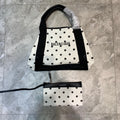 BLN-Ciaga Navy XS Tote Bag In Black, For Women,  Bags 12.6in/32LO