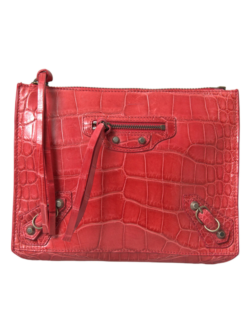 Blnciaga Exotic  Alligator Leather Women's Clutch