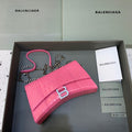 BLN-Ciaga Hourglass Wallet On Chain in Pink, For Women,  Bags 9in/23LO