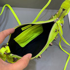 BLN-Ciaga Le Cagole Mini Bag With Chain Light Green, For Women,  Bags 8.2in/21LO