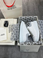 Alex - McQueen OTLM -sized Sneaker White/Grey For Men