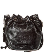 Blnciaga Le Cagole XS Leather Bucket Bag