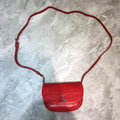 BLN-Ciaga Leader Soft Round Cross Bag In Red, For Women,  Bags 6.3in/16LO