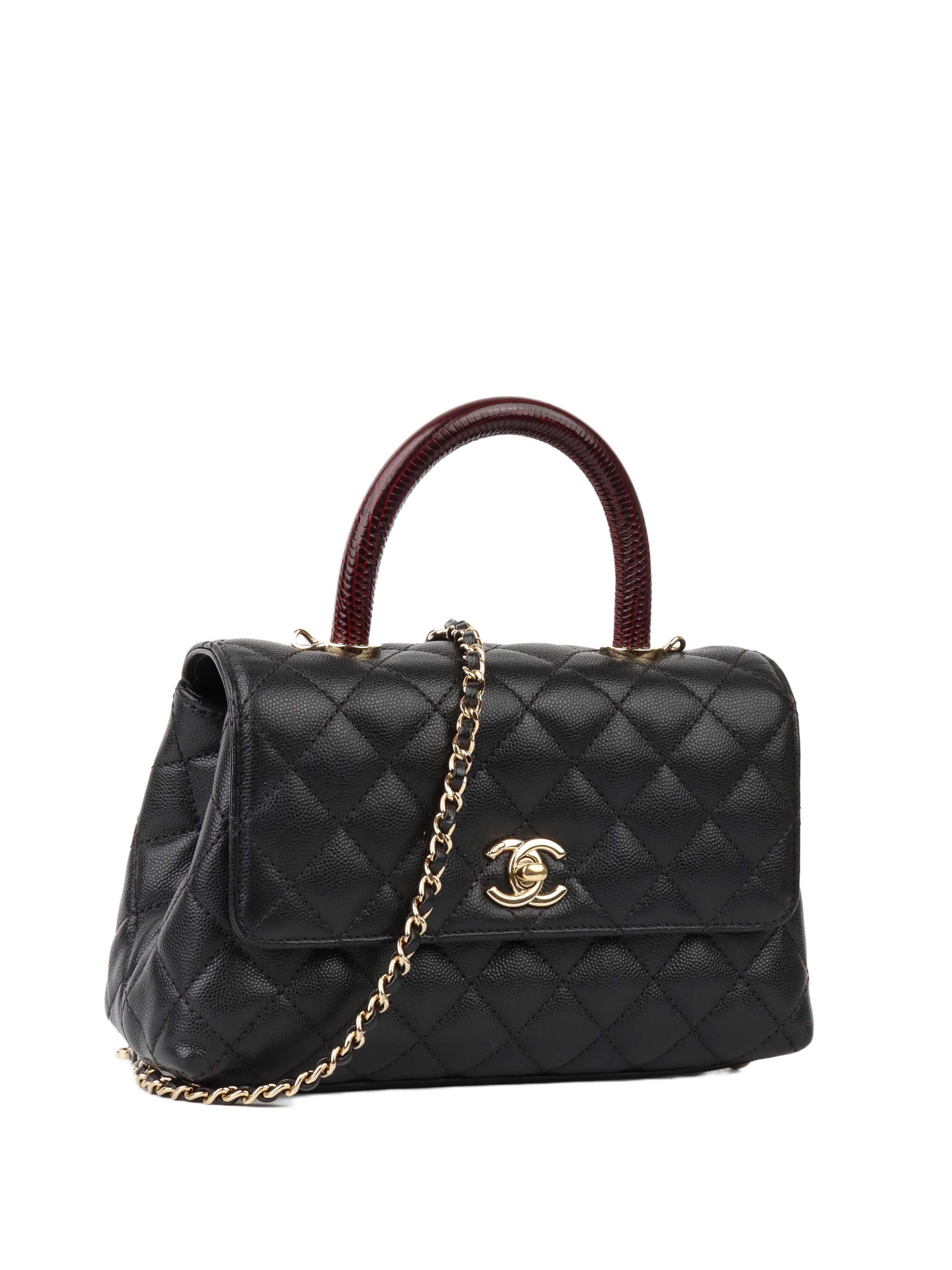 CHNL -  Black Coco Handle.