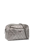CHNL -  Metallic Silver 2.55 Reissue Camera Bag.