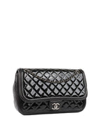 CHNL -  Patent Leather Classic Flap.