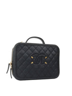 CHNL -  Black Caviar Business Vanity Bag