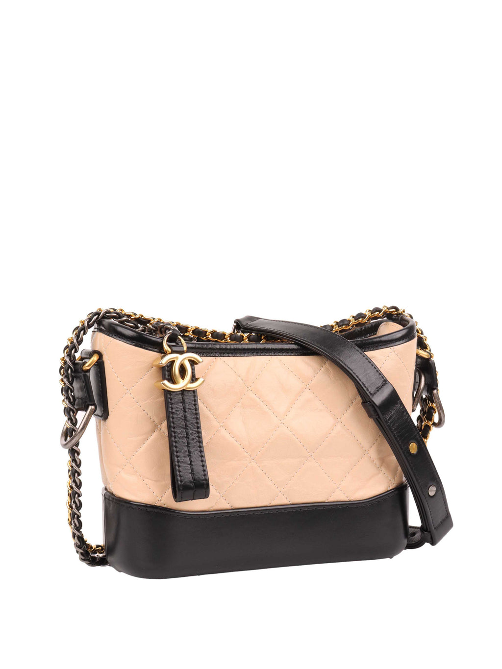 CHNL -  Small Beige Gabrielle Bag.