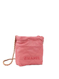 CHNL -  22 Pink Mini Shoulder Bag.