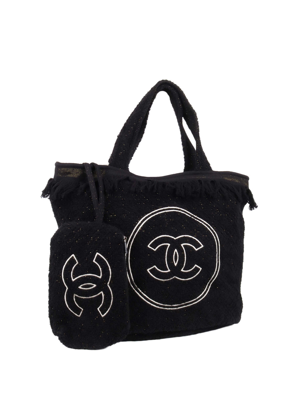 CHNL -  Terry Cotton CC Beach Tote Towel Set