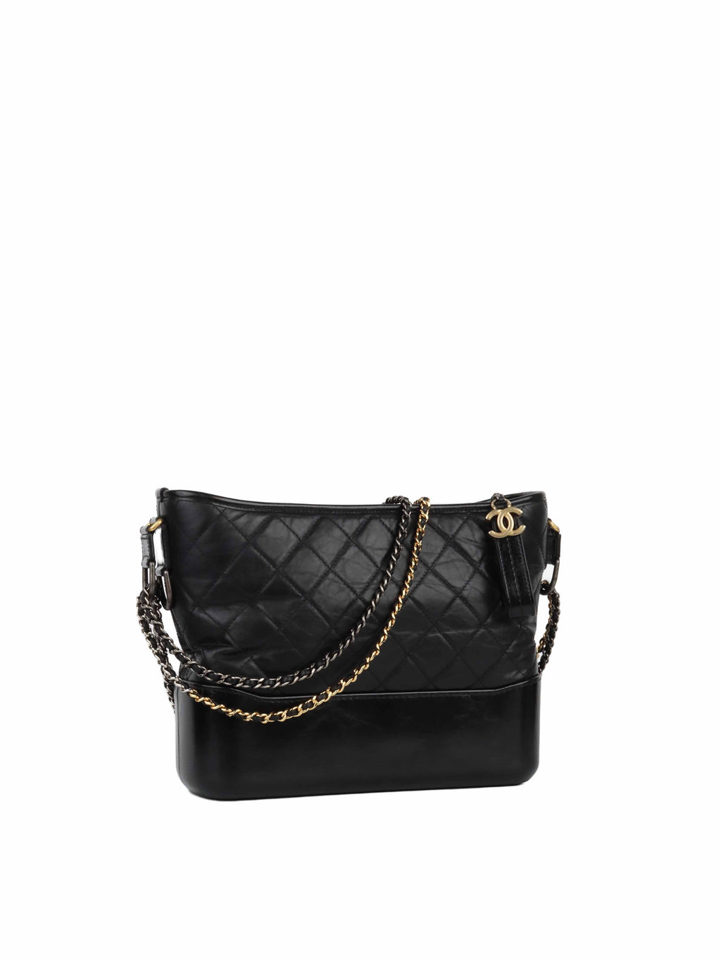 CHNL -  Large Black Gabrielle Bag.