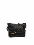 CHNL -  Large Black Gabrielle Bag.
