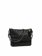 CHNL -  Large Black Gabrielle Bag.