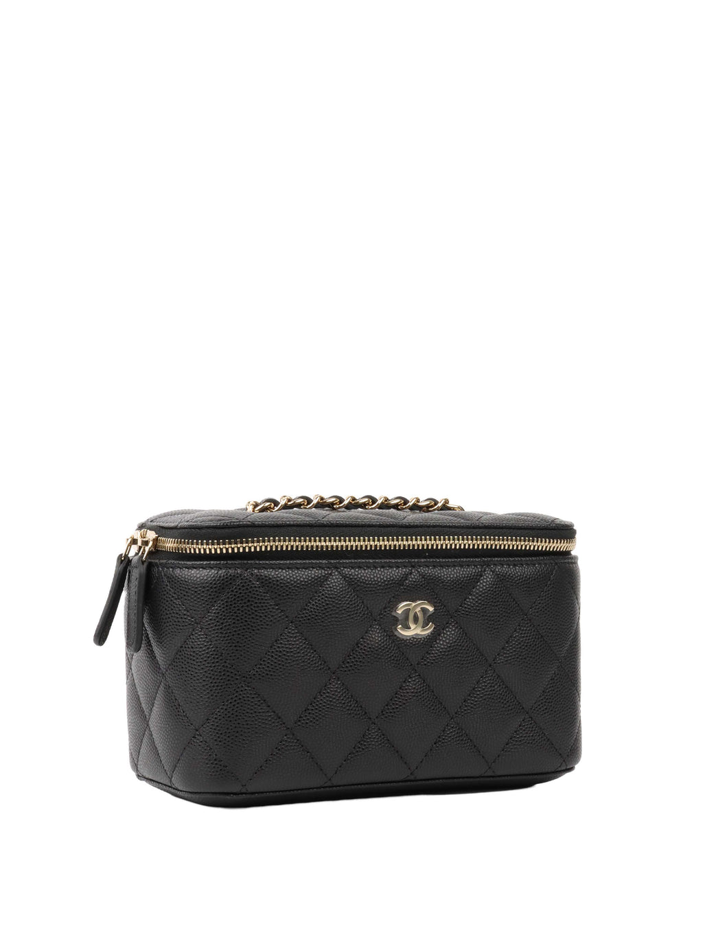 CHNL -  Black Caviar Vanity Case.