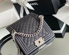 CHL - Mini Classic Flapbag Black For Women 15LO/5.9 in