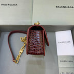 BLN-Ciaga Gossip Small On Chain Shoulder Bag Dark Red, For Women,  Bags 7.4in/19LO