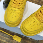 NK Off White x Yellow AR.FRC 1 Low "UniTLM -sity Gold" For Men DD1876