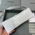 BLN-Ciaga Downtown Small Shoulder Bag In White, For Women,  Bags 11.8in/30LO