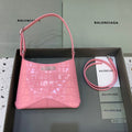 BLN-Ciaga XX Small Hobo Bag In Pink, For Women,  Bags 7.8in/20LO