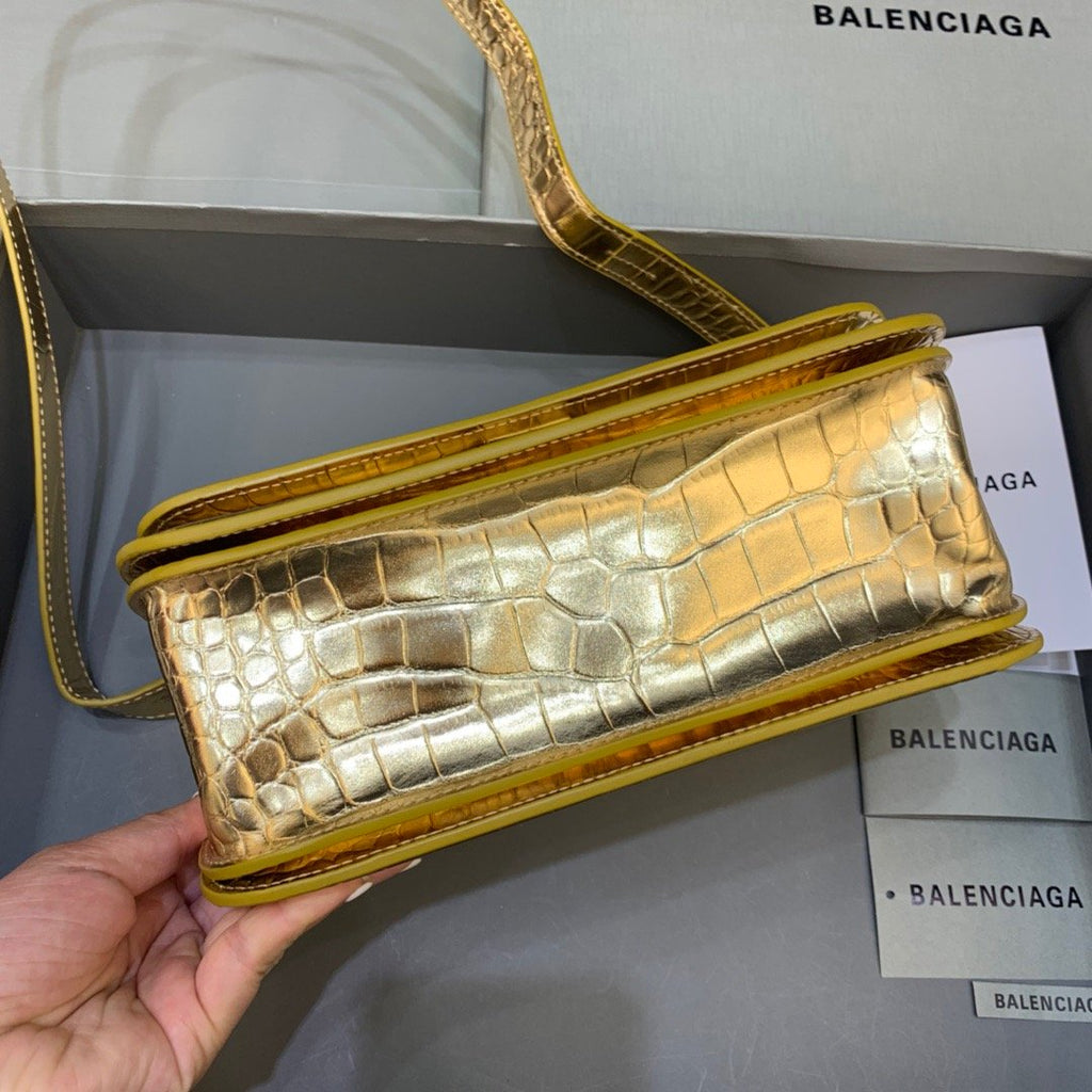 BLN-Ciaga Gossip Small Shoulder Bag Gold, For Women,  Bags 9.1in/23LO