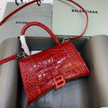 BLN-Ciaga Hourglass Small Handbag In Red, For Women,  Bags 9in/23LO