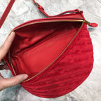 BLN-Ciaga Souvenir XXS Belt Bag In Red, For Women,  Bags 11.8in/30LO