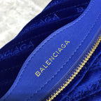 BLN-Ciaga Souvenir XXS Belt Bag In Blue, For Women,  Bags 11.8in/30LO
